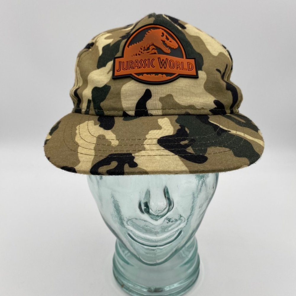 Universal Studios Jurassic World Camouflage Baseball Cap Hat Snapback Adjustable